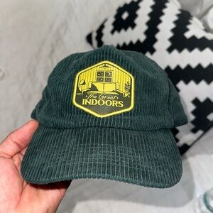 Sadire “The Great Indoors” Green Corduroy SnapBack